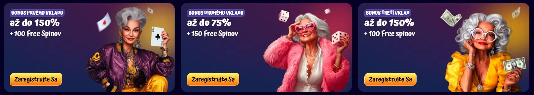 slovenske casina online Uvítací bonus